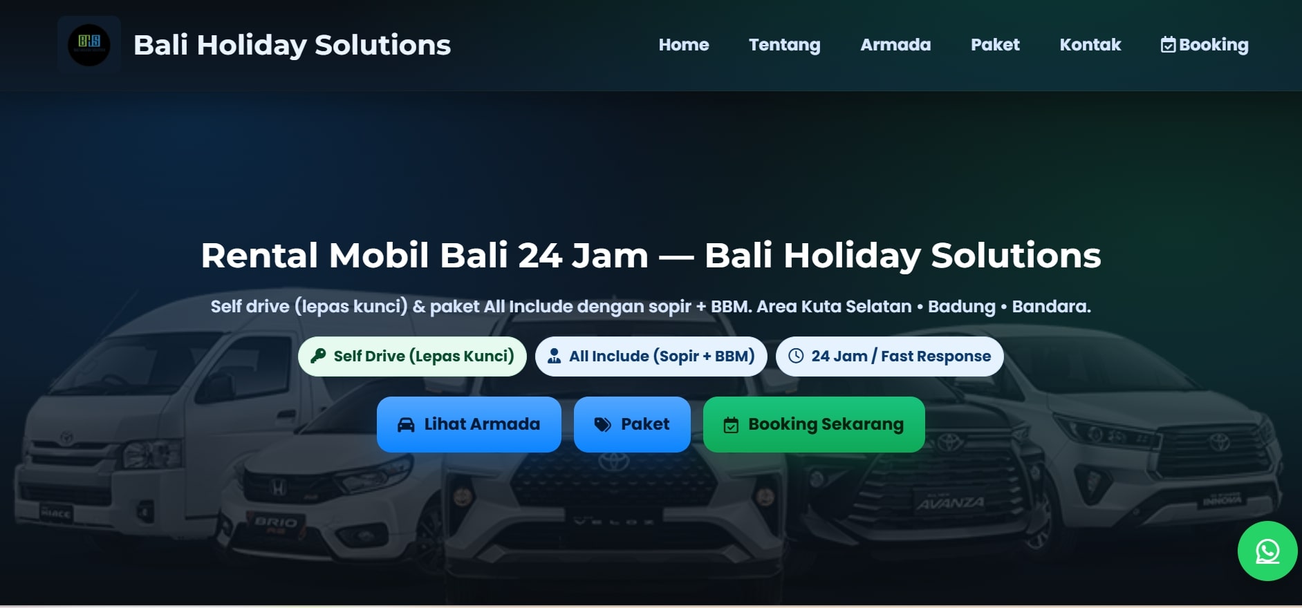 Bali Holiday Solutions - Rental Mobil Bali